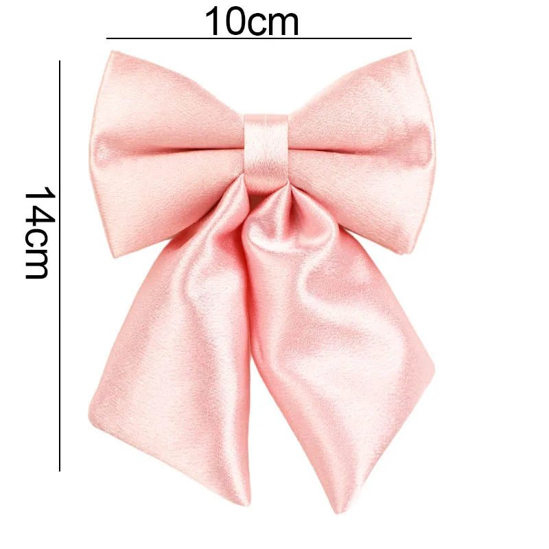 Petspuff Personalised Pink Crystal Print Dog Collar, Harness & Lead Set – Engraved Name Tag & Bow - Petspuff
