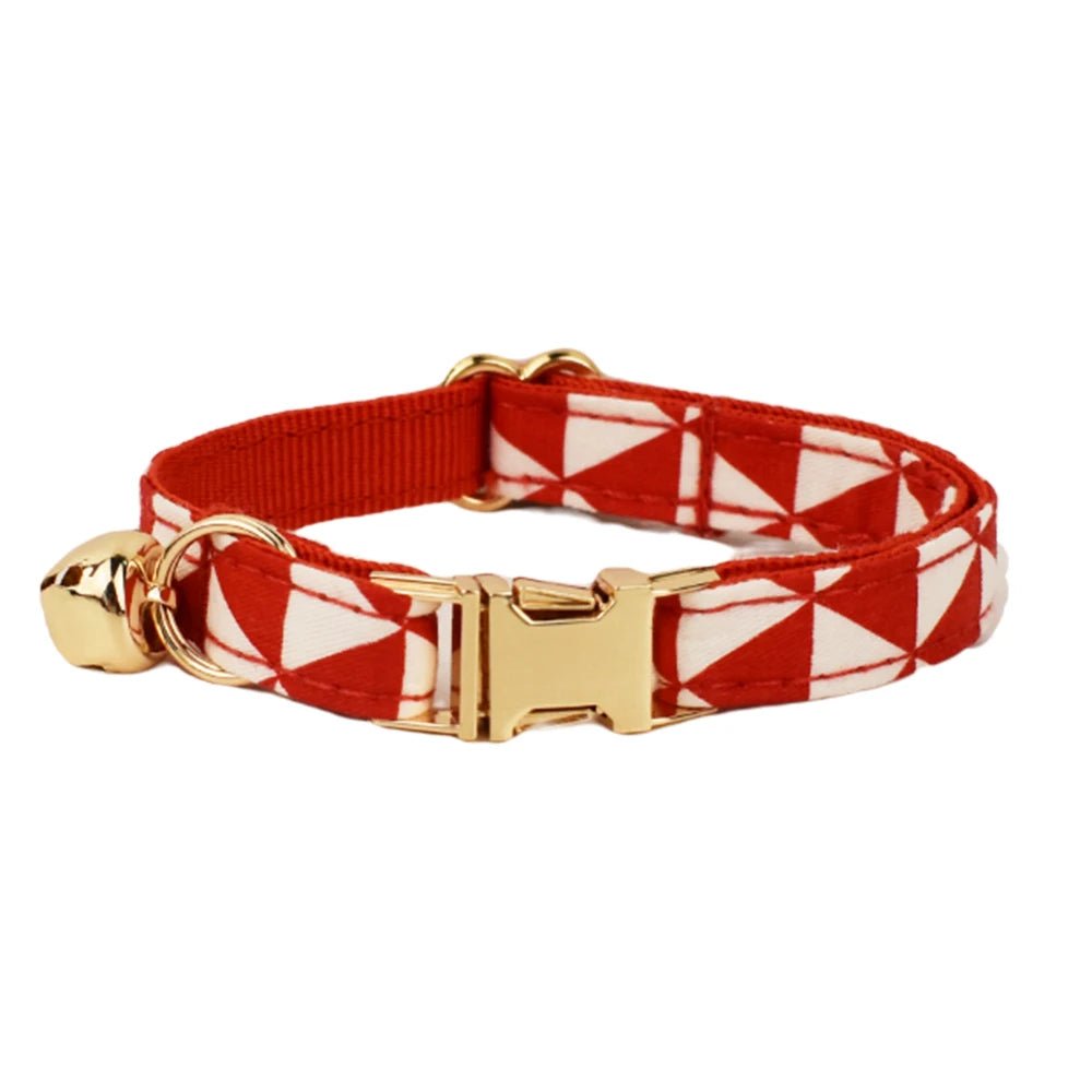 Petspuff Personalised Cat Collar with Bow Tie – Safety Buckle & Engraved Name Tag | 7 Designs - Petspuff