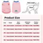 Petspuff Plush Cat & Dog Vest with D-Ring – Warm Winter Jumper | Cats, Kittens & Small Dogs