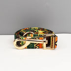 Petspuff Safety Buckle Webbing Dog Collar & Lead Set – 5 Colours for Small to Large Dogs