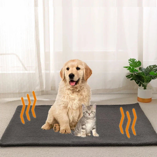 Petspuff Self-Warming Pet Mat – Thermal Dog & Cat Bed Pad, Washable & Non-Slip | 5 Sizes