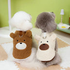 Petspuff Soft Velvet Fleece Dog Vest – Warm Winter Jumper | Small Dogs & Cats