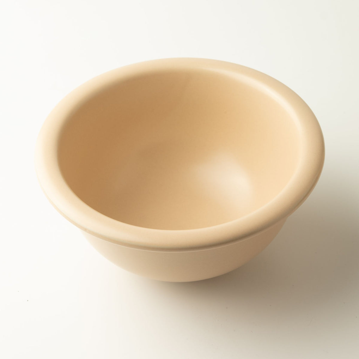 Petspuff Ceramic Pet Bowl in Wooden Stand – Raised Cream Feeder for Cats & Dogs | 14cm