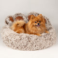 Petspuff Big Paw Fluffy Pet Bed – Shaggy Calming Nest Bed | Medium 60cm, Cats & Small Dogs