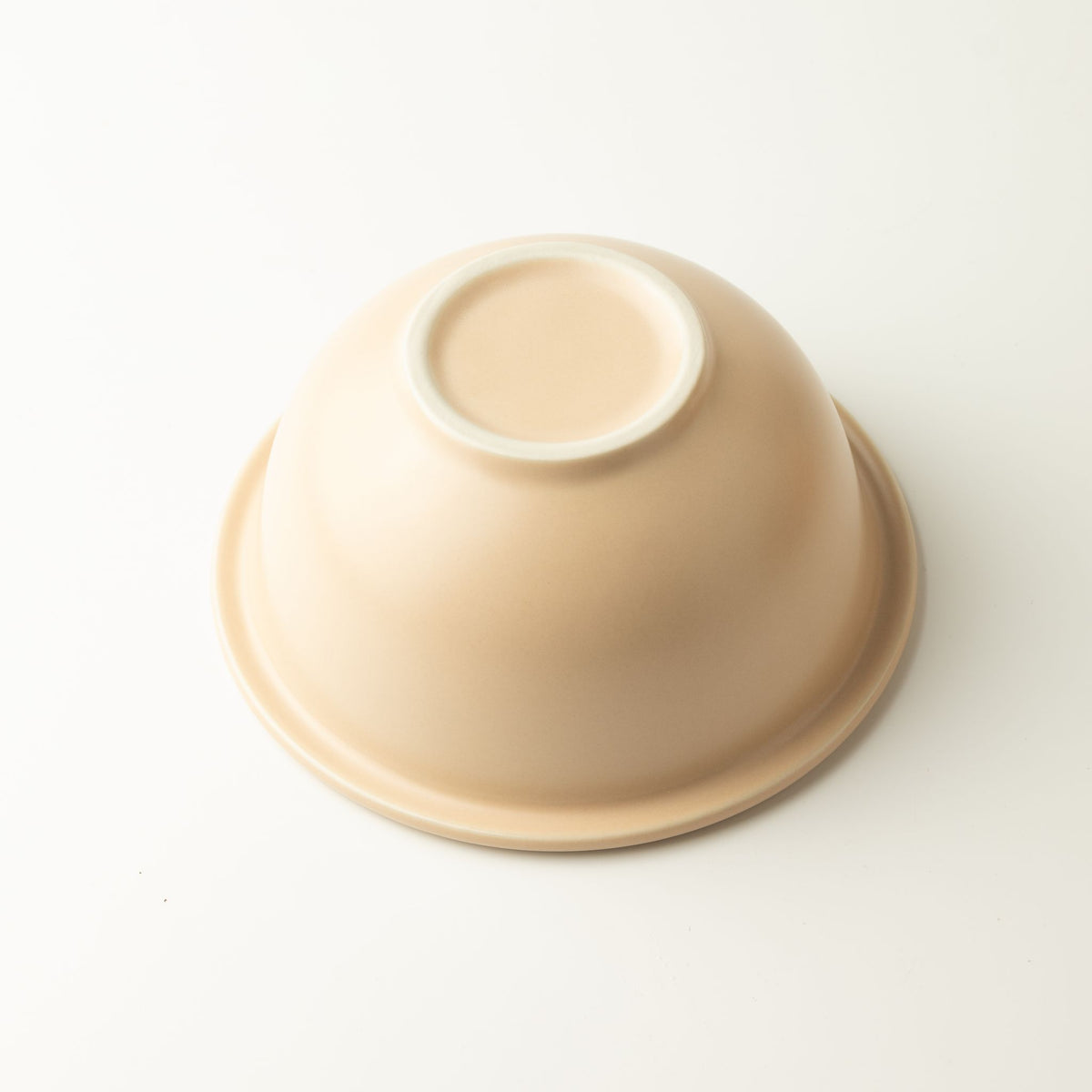 Petspuff Ceramic Pet Bowl in Wooden Stand – Raised Cream Feeder for Cats & Dogs | 14cm