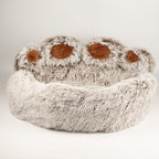 Petspuff Big Paw Fluffy Pet Bed – Shaggy Calming Nest Bed | Large 70cm, Cats & Small Dogs