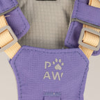 Petspuff Gemstone Guardian Step-in Dog Harness – Reflective, Amethyst Charm | Lavender, S 4–8kg