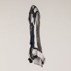 Petspuff Gemstone Guardian Step-in Dog Harness – Reflective, Black Obsidian Charm | Rock Grey, S 4–8kg