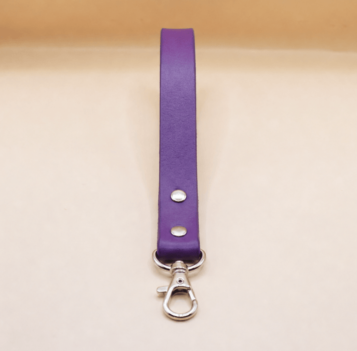 Violet Mini BDSM Leather Leash