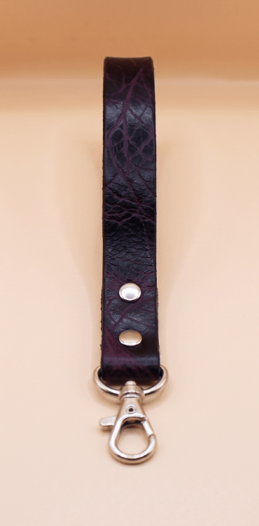 Red Mini BDSM Leather Leash