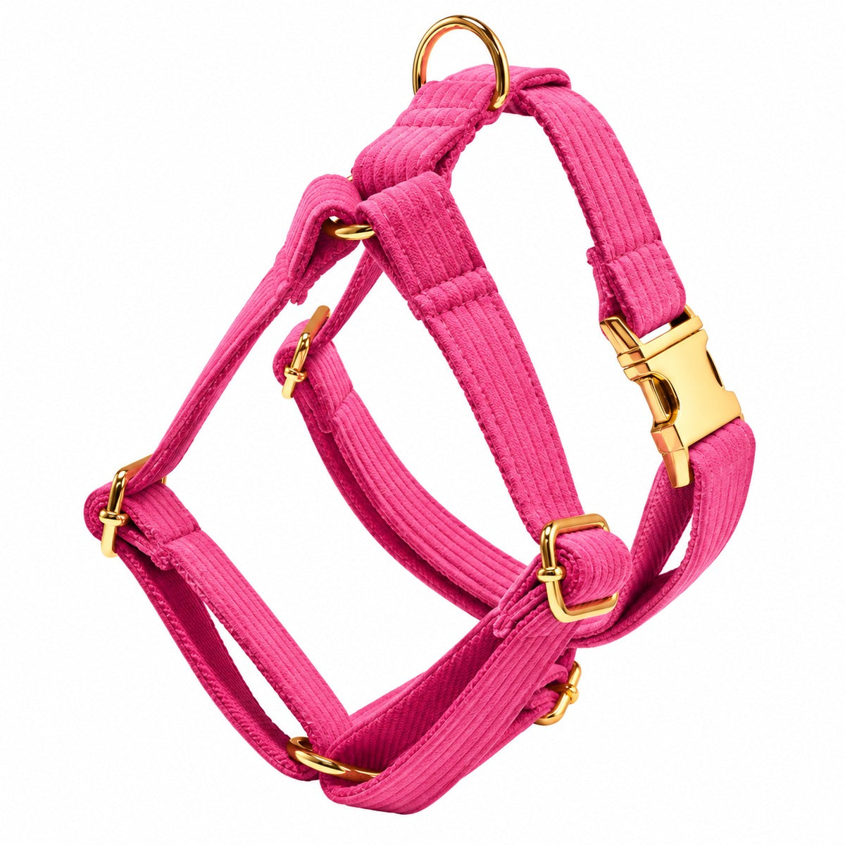 Petspuff Rose Pink Step-In Harness for Small Dogs, Puppies & Cats – Adjustable, Lightweight